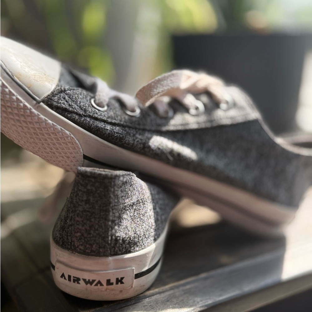 Airwalk Women’s Grey and White Sneakers